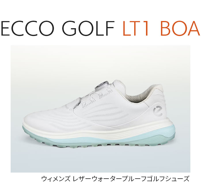 ecco ゴルフシューズ ECCO LT1 BOA Women レディース レザー