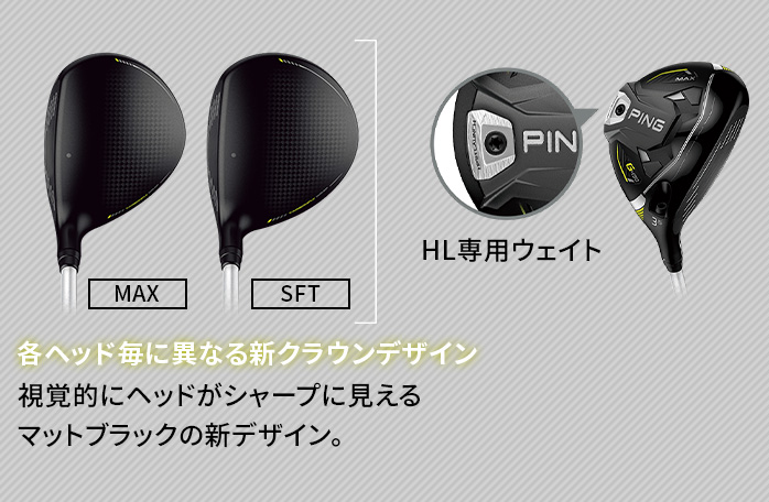 PING ピン G430 HL MAX フェアウェイウッド 5W レフティ SPEEDER NX 45