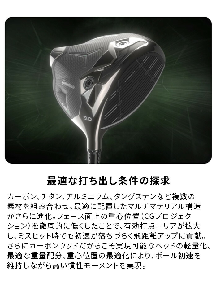 テーラーメイド ゴルフ Qi35 LS ドライバー Driver 9° SPD NX VIOLET