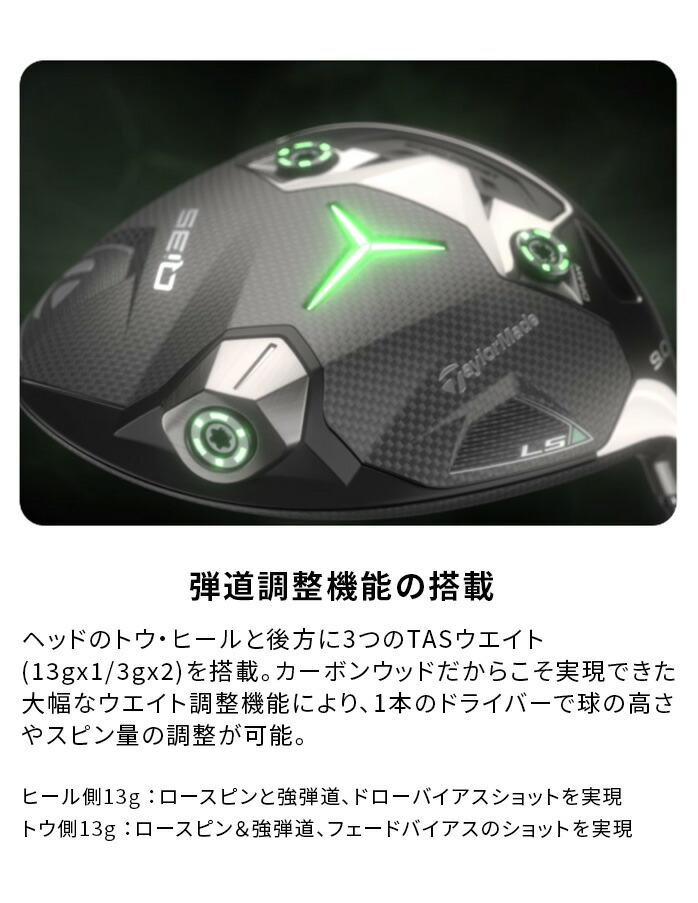 テーラーメイド ゴルフ Qi35 LS ドライバー Driver 9° SPD NX VIOLET