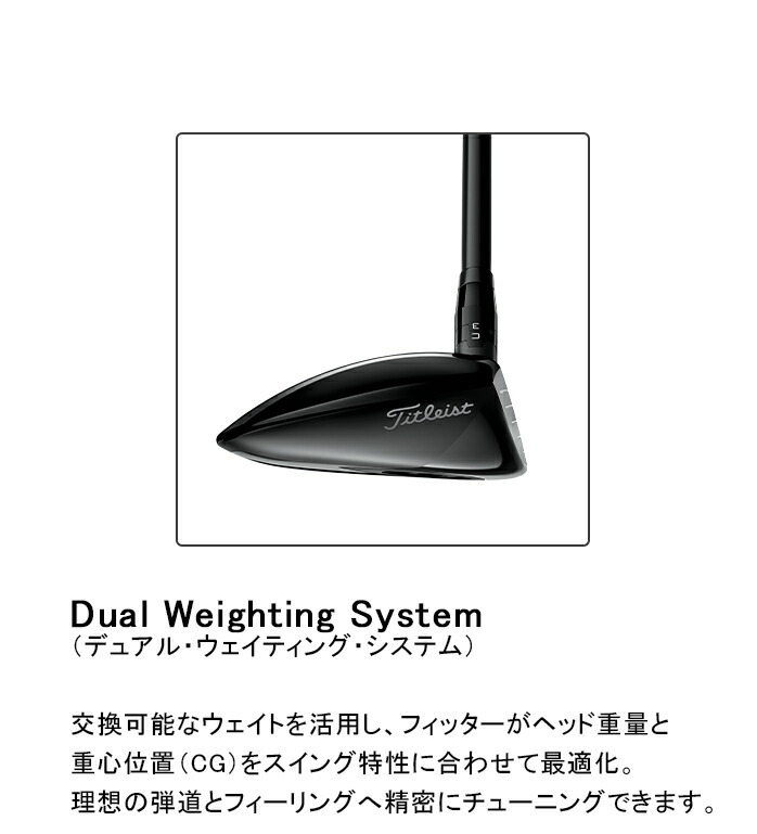 タイトリスト ゴルフ GTS2 フェアウェイウッド 2026 15°16.5° 18° 21
