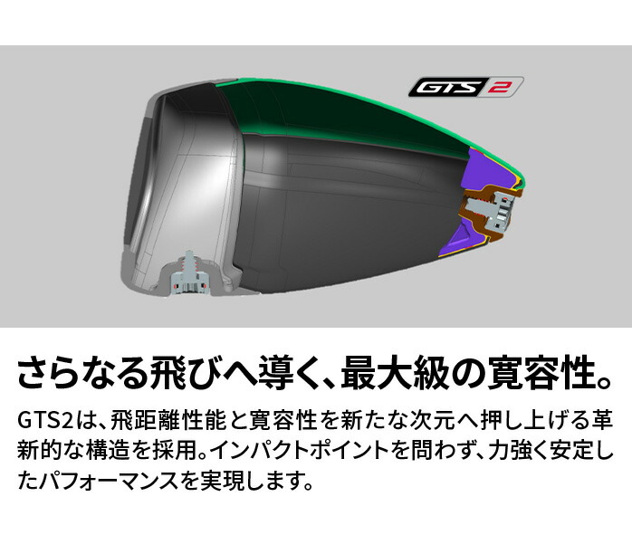 タイトリスト ゴルフ GTS2 ドライバー 2026 9° 10°Graphite Design
