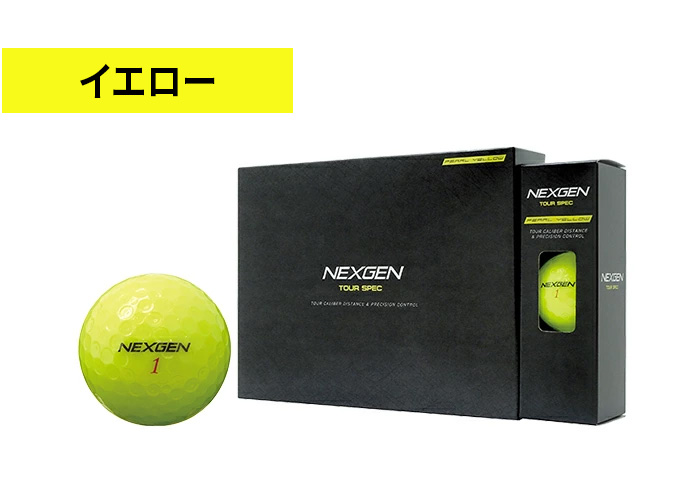 NEXGEN（ネクスジェン） ゴルフ ボール TOUR SPEC ツアースペック 1