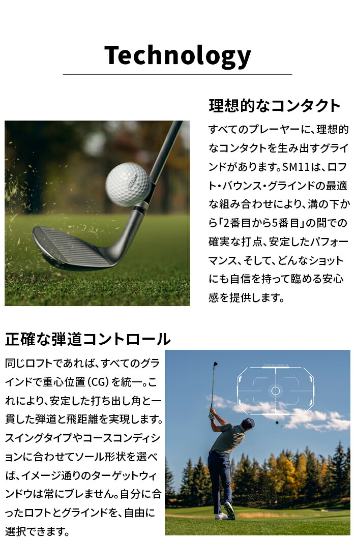 Titleist（タイトリスト） VOKEY ボーケイ SPIN MILLED SM11 ウェッジ