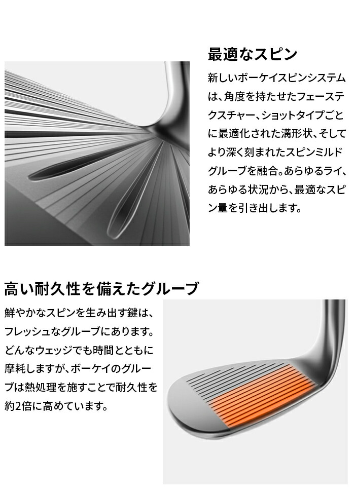 Titleist（タイトリスト） VOKEY ボーケイ SPIN MILLED SM11 ウェッジ