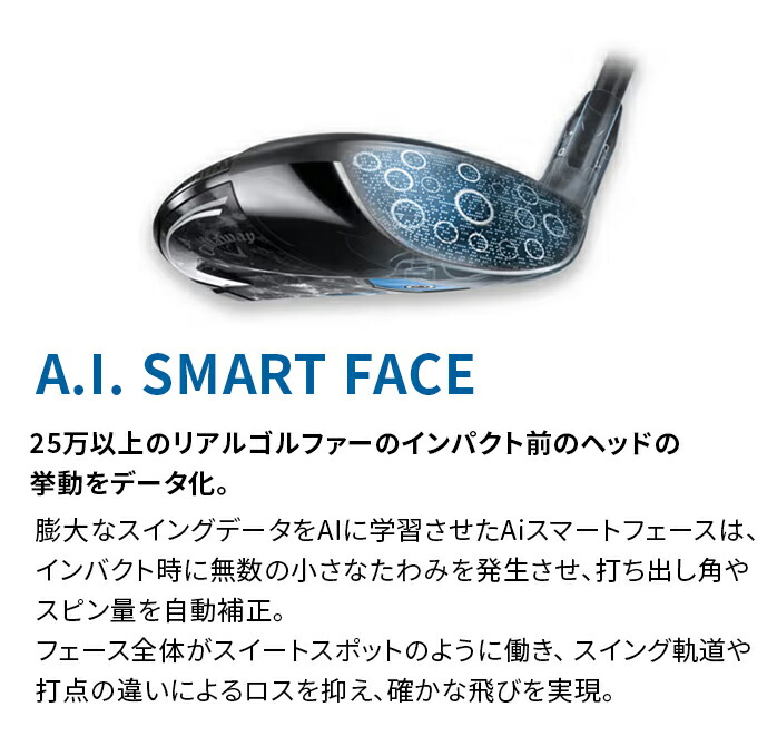 Ai SMOKE 訳アリ品 新品未使用 キャロウェイ PARADYM MAX D