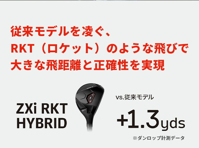 ダンロップ スリクソン ZXi RKT 2027 ユーティリティ ハイブリット