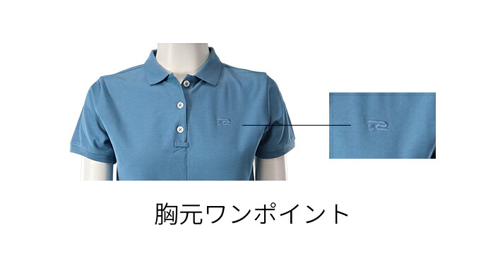 店頭展示品 ロサーセン レディース ゴルフウェア 鹿の子 半袖