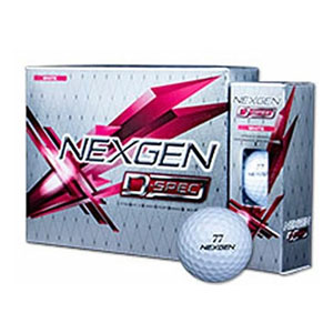 ネクスジェン ゴルフ NEXGEN ボール D SPEC TOUR SPEC ディースペック ツアースペック 1ダース 12球入り 送料無料 NEXGEN GOLF PARTNER｜golfpartner-annex｜03