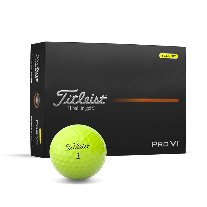 新品　 タイトリスト PRO V1X イエロー　1ダース Titleist ゴルフ ボール タイトリスト ホワイト イエロー 1