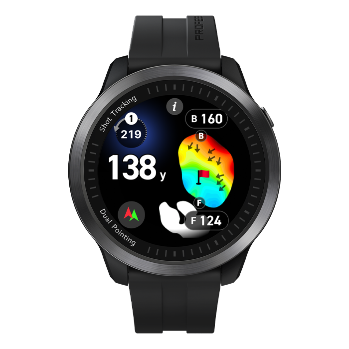 ボイスキャディ voice caddie  メンズ レディース T12PRO GPS ゴルフ ウォッチ 腕時計型 GPS ゴルフナビの画像