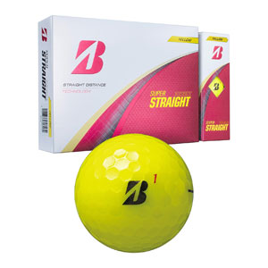 BRIDGESTONE GOLF ブリヂストンゴルフ SUPER STRAIGHT ゴルフボール 