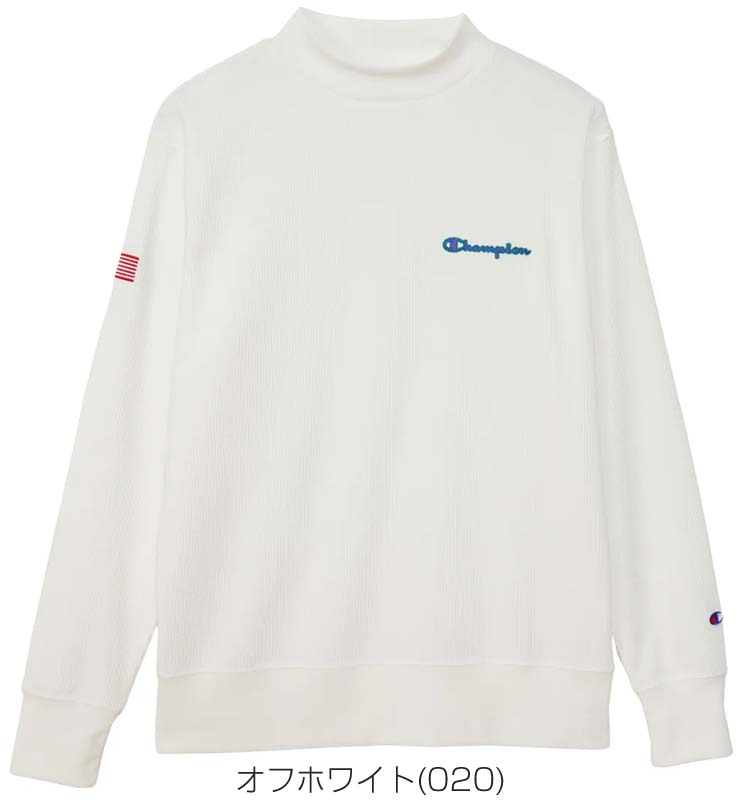Champion チャンピオン ゴルフ ワッフル モックネック 長袖