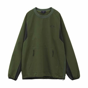 キャロウェイ 8WAYストレッチ シワポリエステル プルオーバー クルーネック ブルゾン ゴルフウェア メンズ 2024年秋冬モデル M-3L C24215101