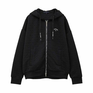 Callaway キャロウェイ キルトスウェット フルジップ パーカー