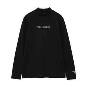 Callaway キャロウェイ スウェット LL モックネック ロゴ ウェア Callaway（キャロウェイ） メタリックロゴ モックネック 長袖シャツ