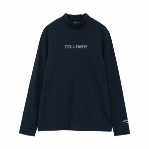Callaway（キャロウェイ） メタリックロゴ モックネック 長袖シャツ