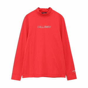Callaway（キャロウェイ） メタリックロゴ モックネック 長袖シャツ