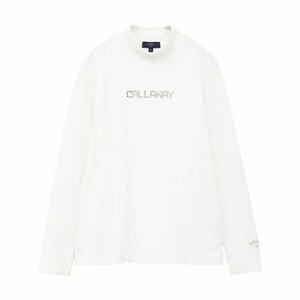 Callaway（キャロウェイ） メタリックロゴ モックネック 長袖シャツ
