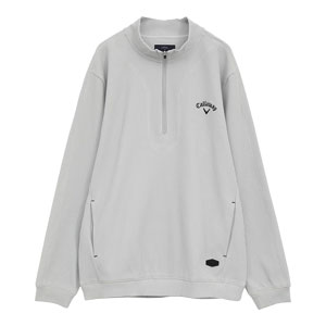 Callaway（キャロウェイ） ワッフル ハーフジップ モックネック 長袖