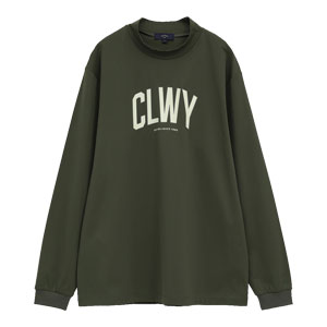 Callaway（キャロウェイ） CLWYロゴ スムース モックネック 長袖シャツ