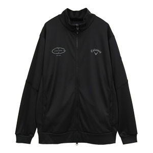 【キャロウェイ】ブルゾン　ジャケット　3Lサイズ　ニット　切替　ブラック　メンズ Callaway（キャロウェイ） -3℃裏クール カノコ フルジップ ブルゾン