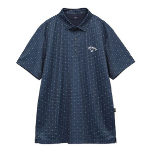 Callaway（キャロウェイ） -3℃裏クール ロゴプリントカノコ 半袖