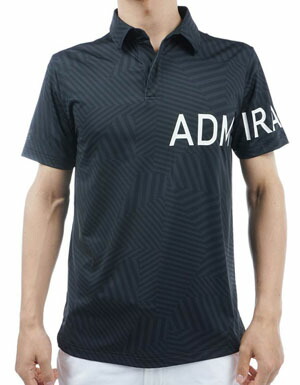 アドミラルゴルフ メンズ ウェア ダズルパターン 半袖 ポロシャツ ADMA425 2024年春夏モデル M-XL | Admiral Golf | 02