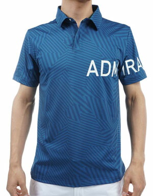 アドミラルゴルフ メンズ ウェア ダズルパターン 半袖 ポロシャツ ADMA425 2024年春夏モデル M-XL | Admiral Golf | 03