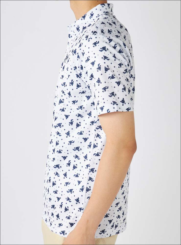 (フィラ ゴルフ)FILA GOLF FILA半袖シャツ747613メンズ 747613  PK L dwos6rj FILA GOLF(フィラ ゴルフ) メンズ/吸汗速乾・UVカット ロゴ柄