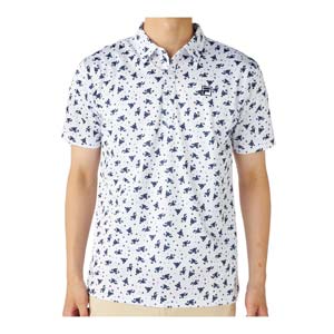 FILA フィラ ゴルフ 半袖 ポロシャツ 744648G サックス ネイビー