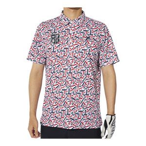 FILA - FILA GOLF フィラゴルフ 総柄 ポロシャツ 半袖 ゴルフ ウェア ロゴ 楽天市場】フィラゴルフ 総柄 半袖 ポロシャツ ウェア メンズ