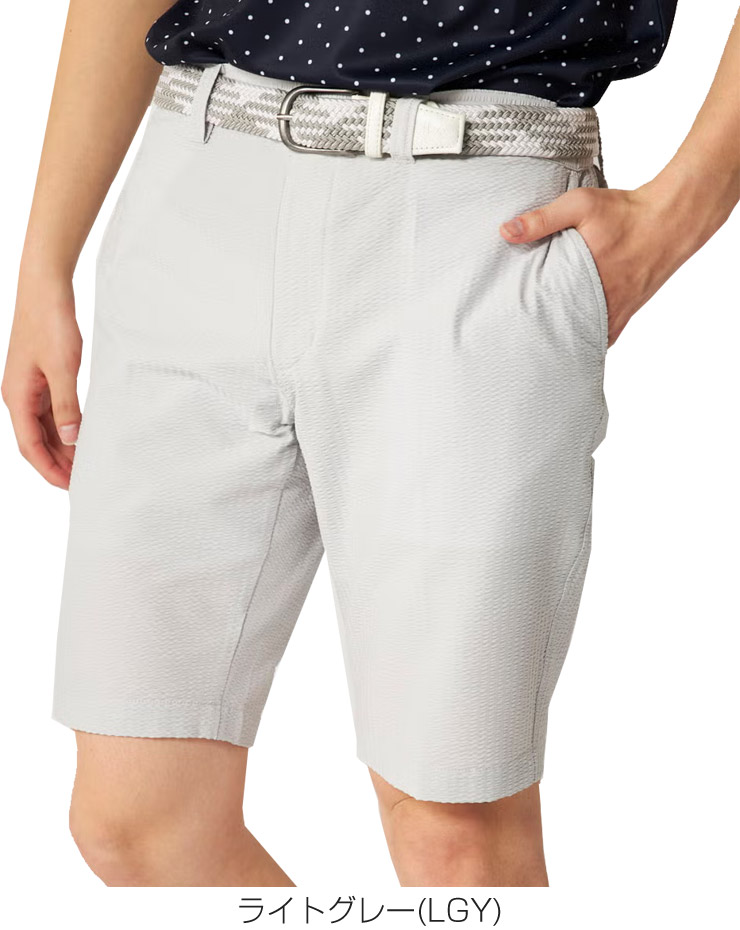FILA GOLF フィラゴルフ シアサッカー ショートパンツ ウェア メンズ