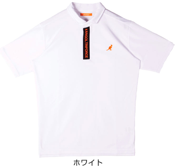 カンゴール トライフォース メンズ ゴルフウェア 半袖ポロシャツ KFBA-43PS M-LL｜golfranger｜02