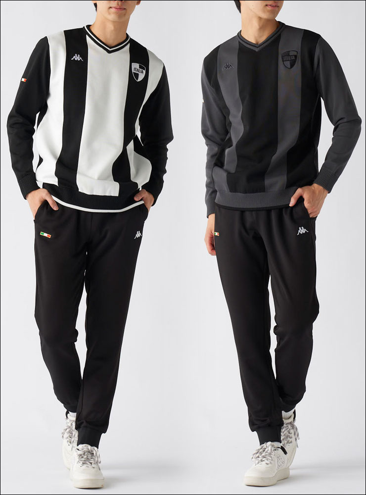 Kappa GOLF カッパ ゲームライン Vネック ニット ゴルフウェア メンズ