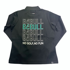Bull＆Bull ゴルフウェア レディース バックロゴ モックネック 長袖シャツ W080-125...