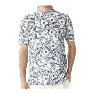 LOUDMOUTH ラウドマウス ゴルフ プレミアムカノコ 総柄 半袖
