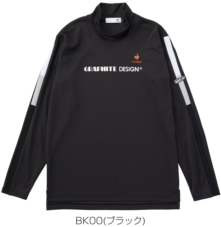 ☆特価30OFF☆le coq sportif ルコック 長袖ハイネックシャ レッド×黒