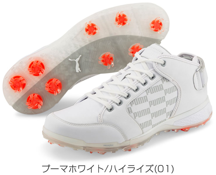 プーマ ゴルフシューズ メンズ プロアダプト デルタ ミッド スパイク シューズ 376498 | PUMA | 01