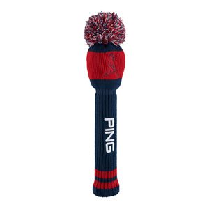 PING HC-N2606 レトロニットヘッドカバー ドライバー用　ネイビー PING（ピン） レトロニット ドライバー用 ヘッドカバー HC-N2606