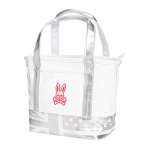 Psycho Bunny（サイコバニー） ラウンドバッグ エナメル PBMG2FB4