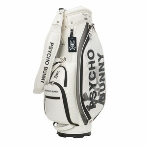 新品未使用 PSYCHO BUNNY キャディバッグ ホワイト Psycho Bunny（サイコバニー） SEASONAL EDITION カート キャディ