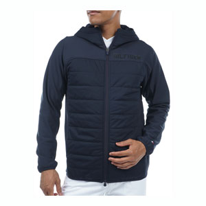 トミーヒルフィガー ゴルフ ウェア メンズ ヨークスリーブ ハイブリッド フルジップ パデッド 中綿ブルゾン THMA389 2023年秋冬モデル M-LL(13365円)