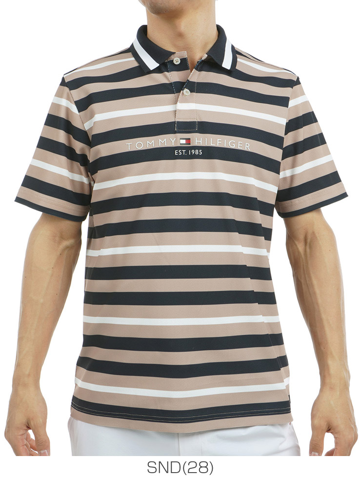 TOMMY HILFIGER（トミー・ヒルフィガー） マルチボーダー 半袖