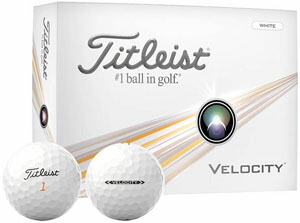 タイトリスト ベロシティ ゴルフボール 2024年モデル 1ダース [12球入り] | Titleist | 01