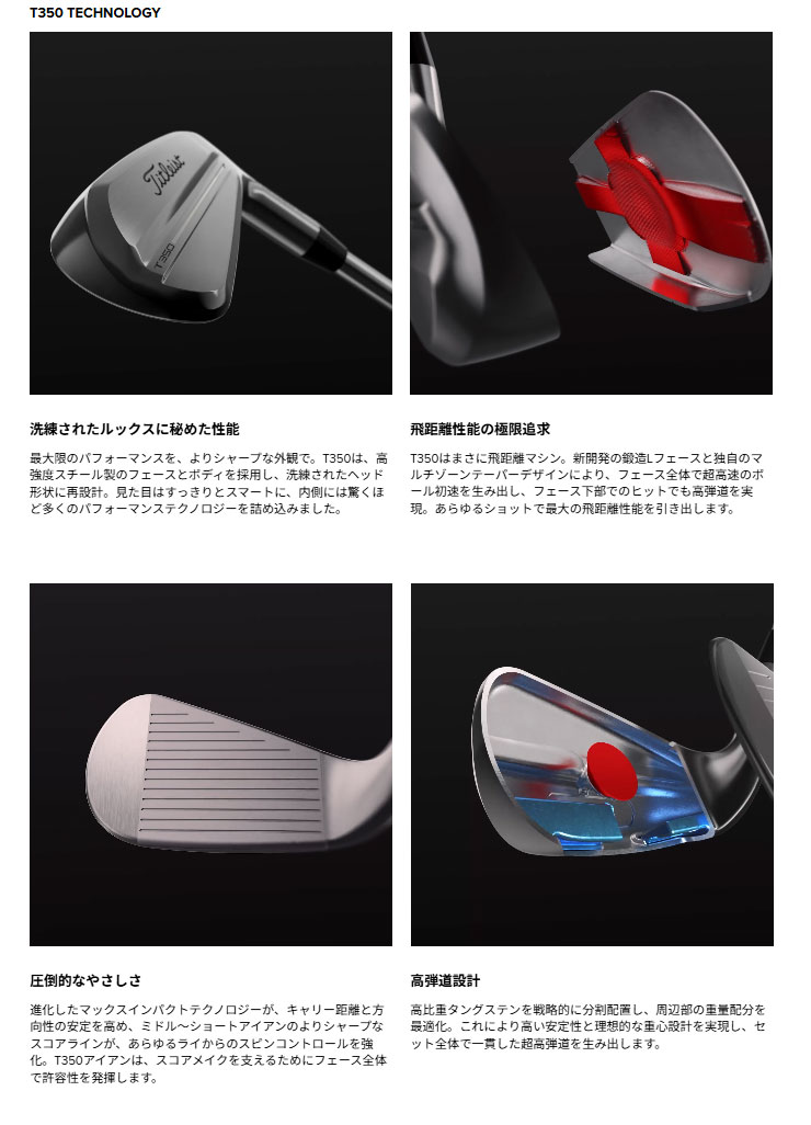 T-Series タイトリスト 25NEW T350 アイアン N.S.PRO 880 AMC シャフト