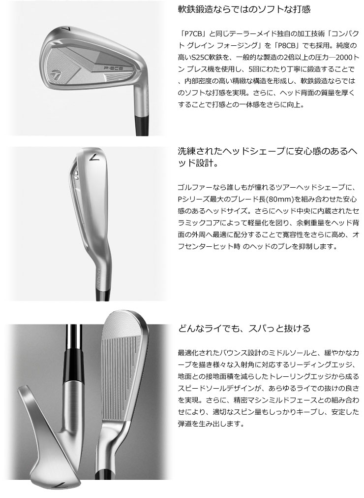TaylorMade（テーラーメイド） P8CB アイアン N.S.PRO 950GH neo
