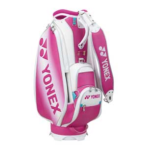 YONEXスタンド式キャディバッグ 送料無料/超美品 ピンク YONEX キャディバッグ｜ゴルフ用バッグ｜ゴルフ｜スポーツ