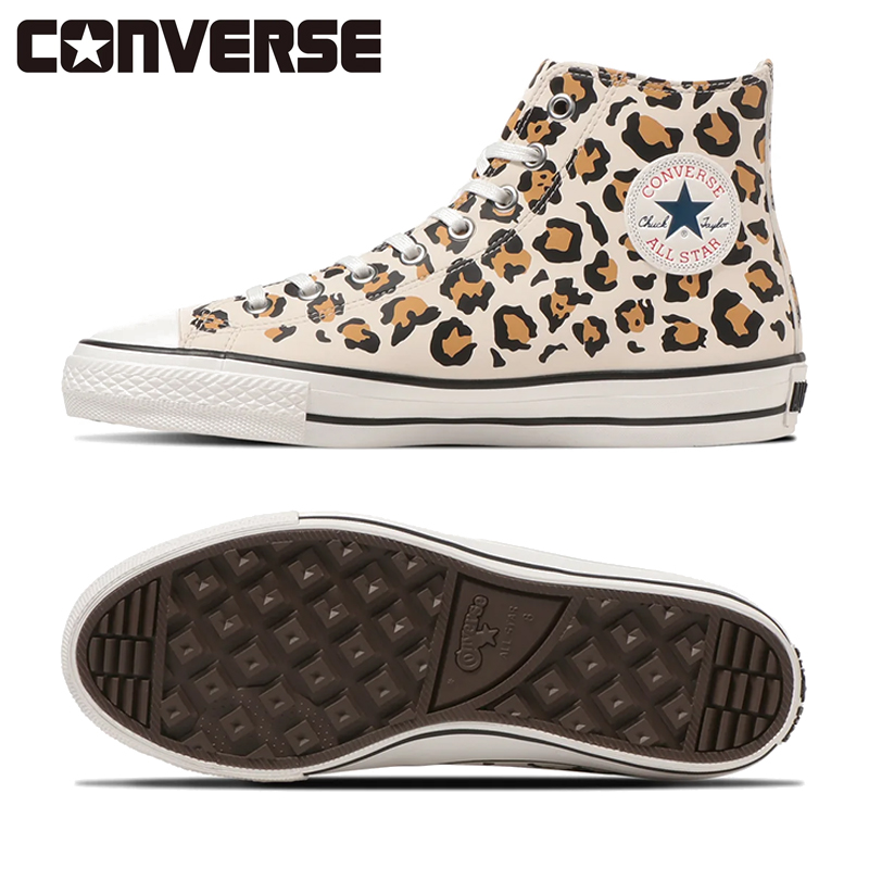 未使用　CONVERSEコンバース ゴルフシューズ　ハイカット　ゼブラ柄24.5 33500330.jpg