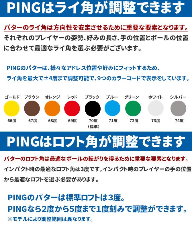 PING（ピン） 【受注生産/左右選択】2025 PING ピンゴルフ スコッツ